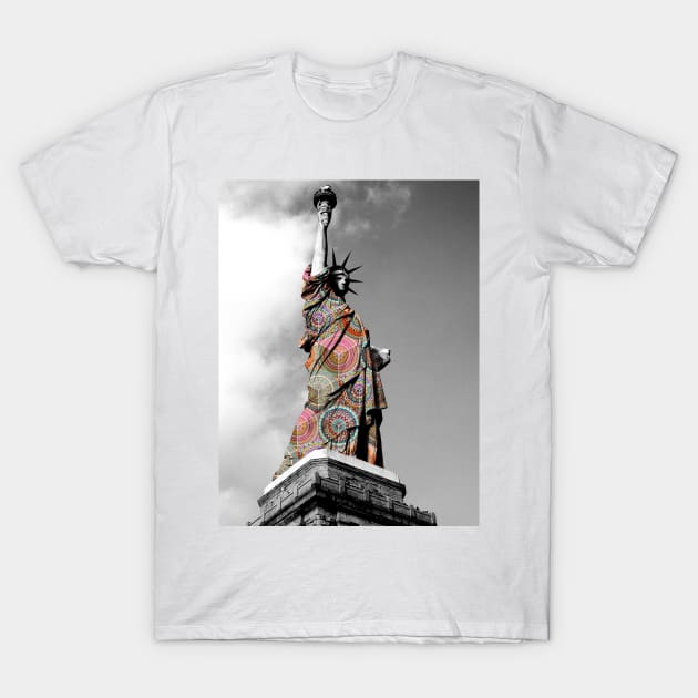 Funky Landmark - NY T-Shirt by aleibanez